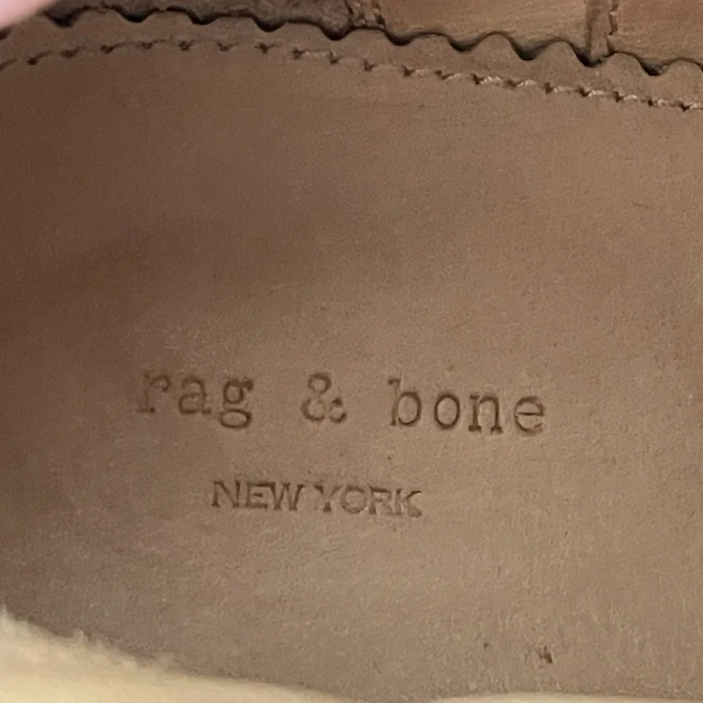 Rag & Bone Harrow Nubuck Leather Ankle Heel Booties